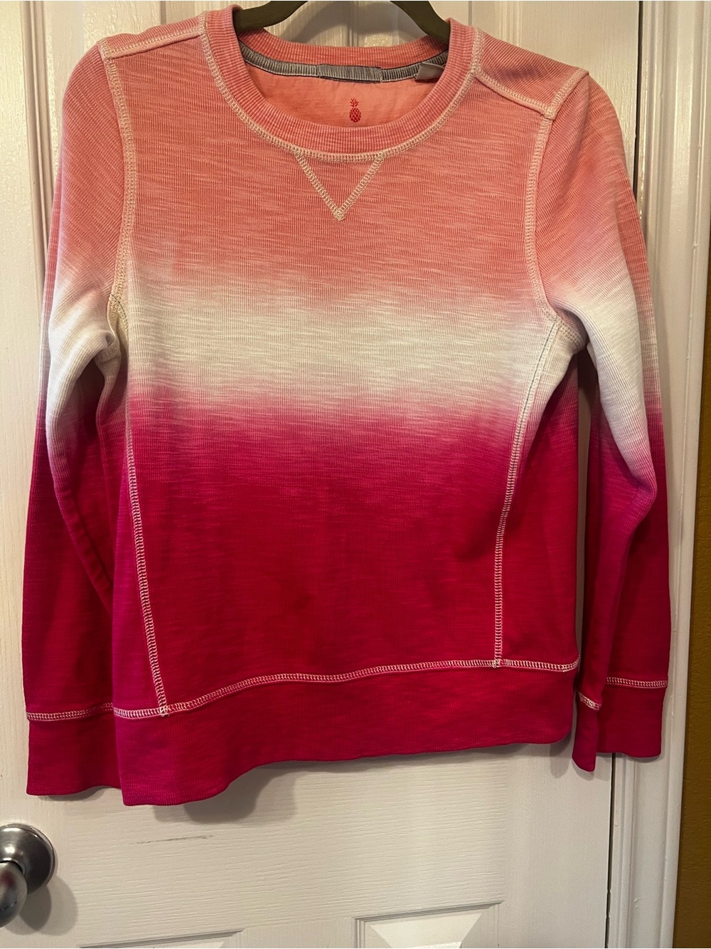 Tommy Bahama Pink Ombre Crewneck Sweatshirt Pullover Women’s, Size XS